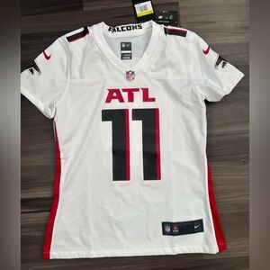 Nike Julio Jones #11 Atlanta Falcons NFL On Field Away Game Jersey Women’s Small